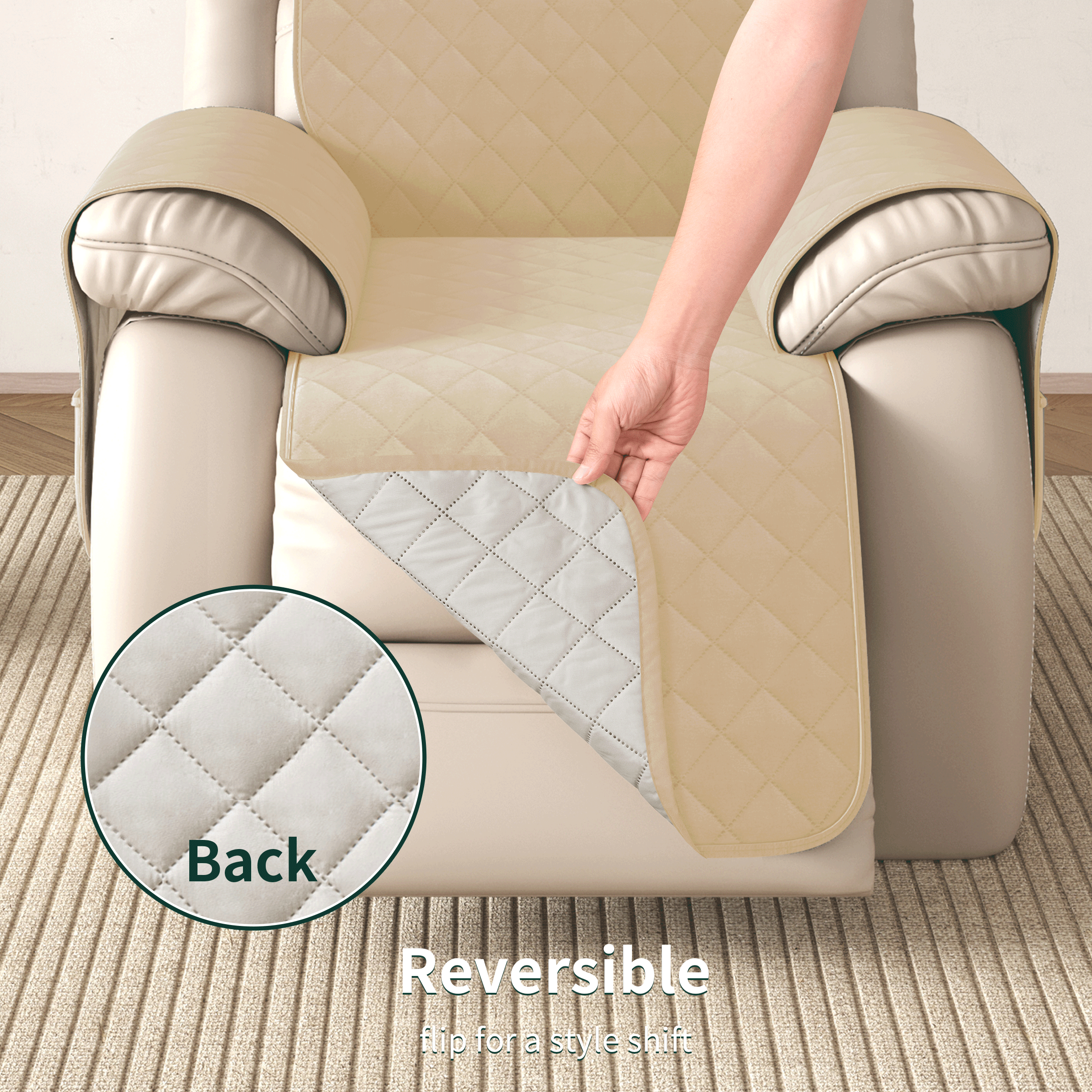 Waterproof Recliner Chair Cover