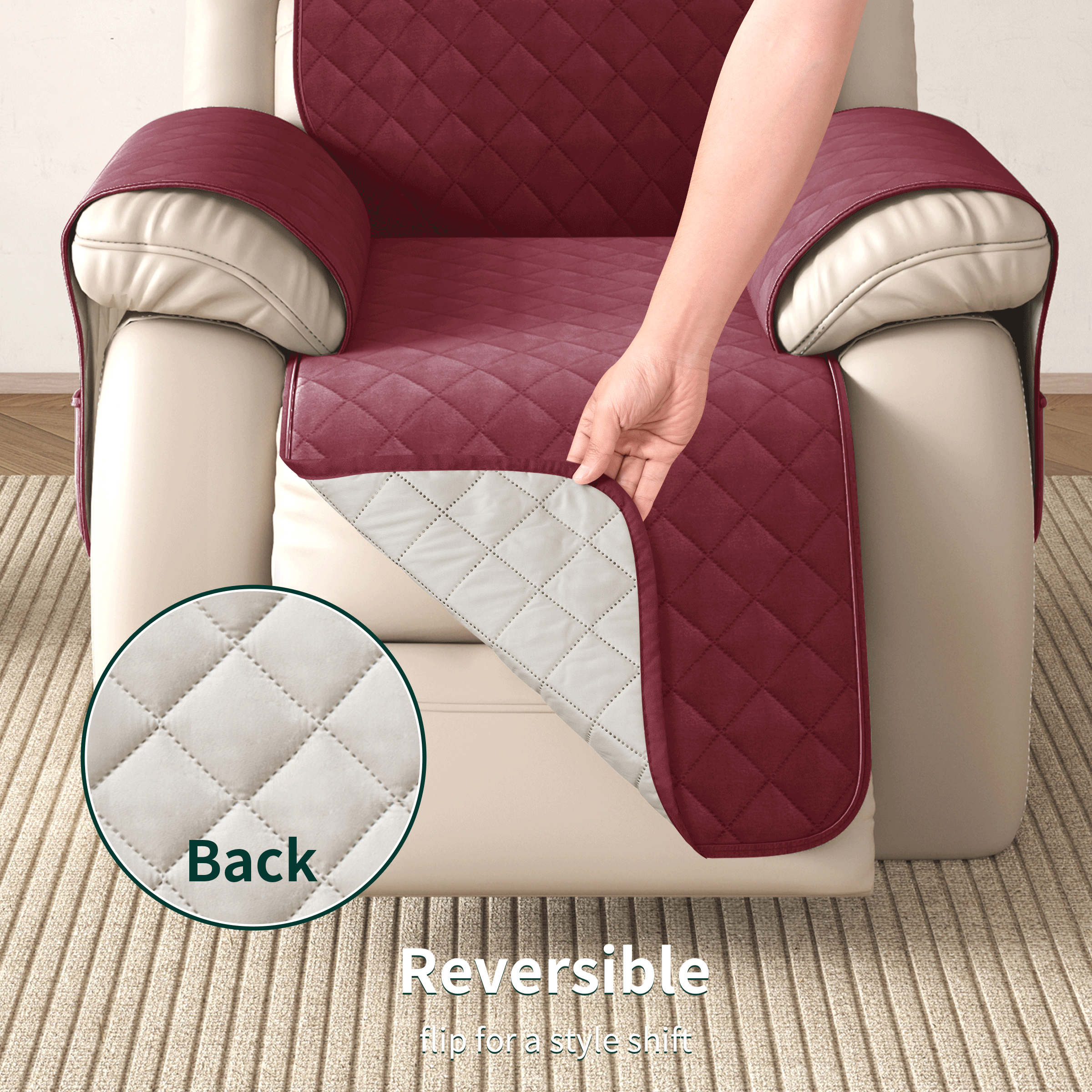 Waterproof Recliner Chair Cover