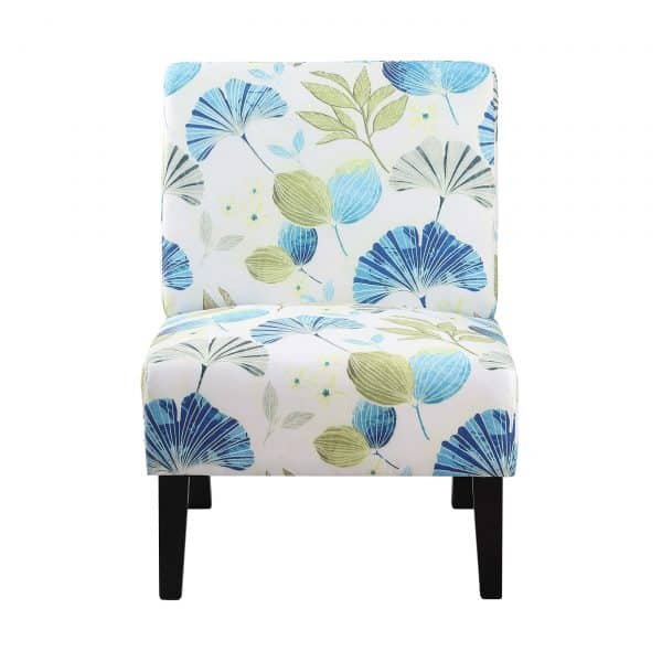 Botanical Bliss Armless Reading Chair