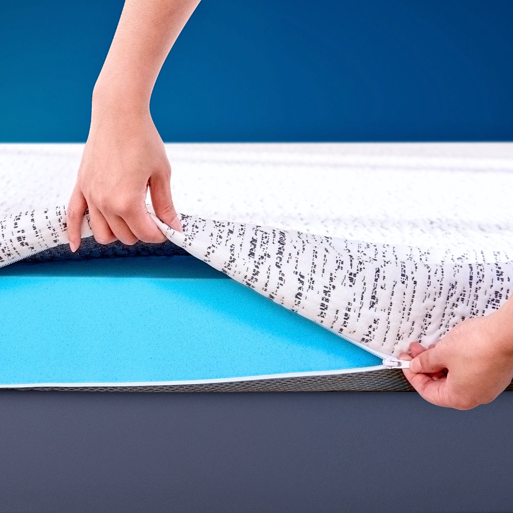 mattress topper removable cover